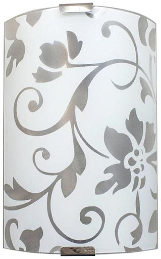 Светильник НББ-21-60 М21 Эрика 150х220 матовый белый/клипсы штамп металлик индивидуальная упаковка фото 1