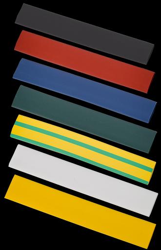 Набор ТТУ 12/6мм L=100мм 7 цветов (21шт/упак) фото 1