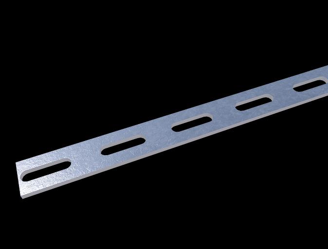 Перфополоса 20х3х2000 оцинкованная фото 1