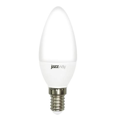 Лампа светодиодная LED 7w E14 4000K свеча  230/50 Jazzway фото 2