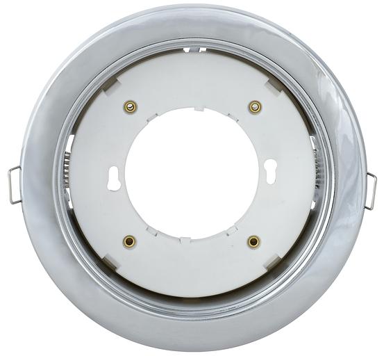 Светильник встраиваемый под лампу GX70 хром фото 1