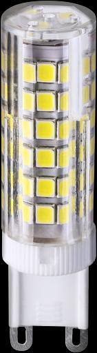 Лампа светодиодная LED 6вт 230в G9 белый капсульная фото 1