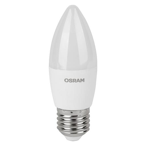 Лампа светодиодная LED 7 Вт E27 3000К 560Лм свеча 220 В (замена 60Вт) OSRAM фото 2