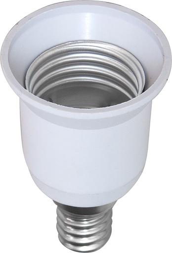 Патрон-переходник с цоколя Е14 на Е27 фото 1