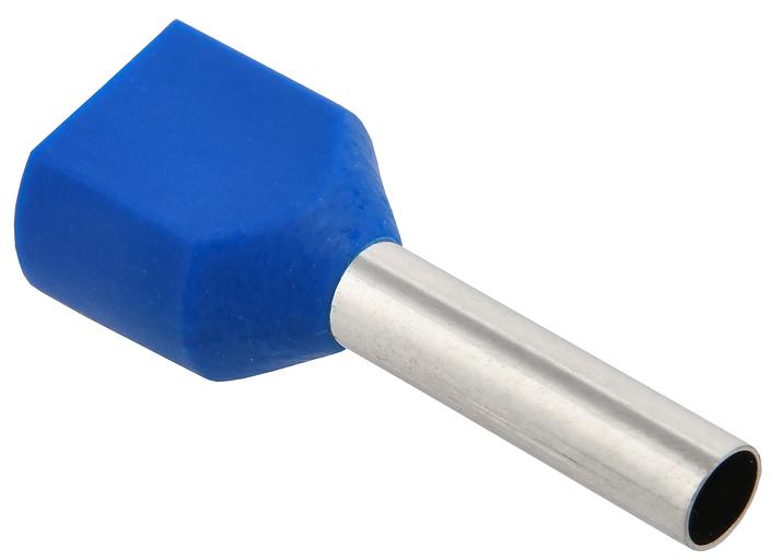 Наконечник НШвИ 2х2.5-12 синий НГИ2 (100шт) фото 1