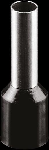 Наконечник-гильза НШвИ 6-12,0 черный (100шт) фото 1