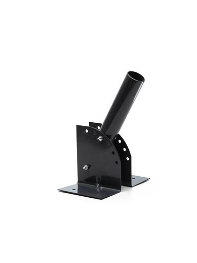 Настенный держатель для светильников PSL(РКУ) D40х1.5 серый фото 2