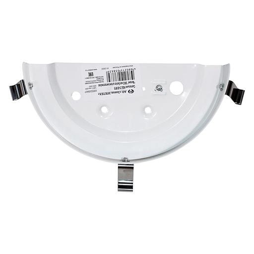 Светильник НББ-21-60 М19 Мелани 300/2 матовый белый /клипсы штамп металлик/эко индивидуальная упаковка фото 5