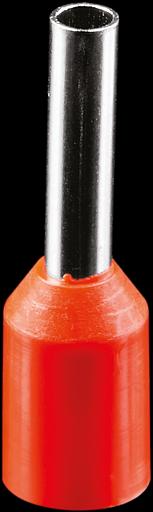 Наконечник-гильза НШвИ 1,5-8,2 красный (100шт) фото 1