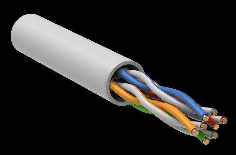 Витая пара U/UTP кат.5E 4 пары LSZH 305м белый GENERICA фото 1