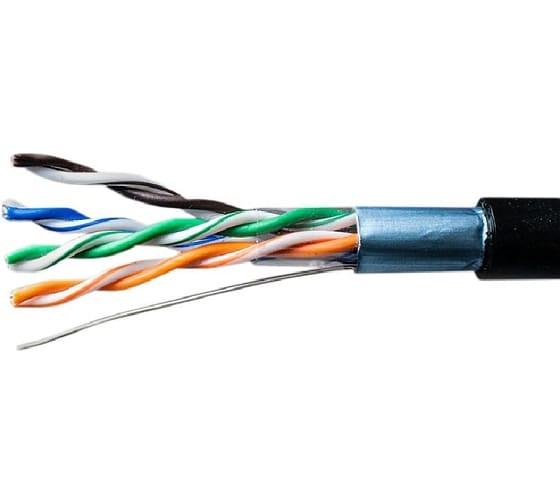 Витая пара Median FTP Cat.5e 4x2xAWG24 Cu PE Outdoor 305м фото 2
