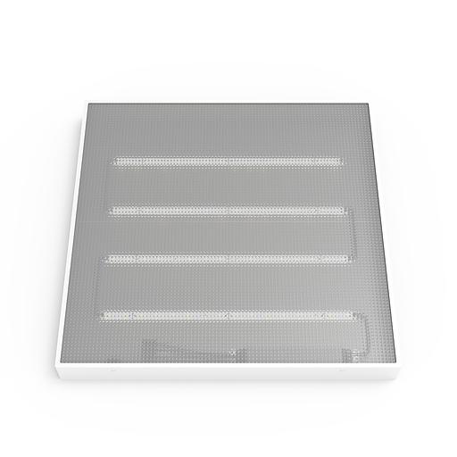 Светильник светодиодный универсальный LED ДВО 30 Вт MiR 3700 Лм 6500К 595х595х50 мм IP40 призма аварйный с БАП фото 3