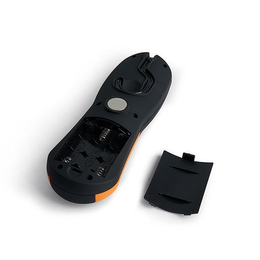 Фонарь светодиодный на батарейках 3xAA 2w COB пластик фото 2