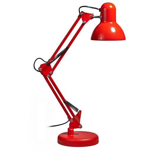 Светильник настольный TLI-221 RED 60Вт E27 красный,мех.выкл фото 1