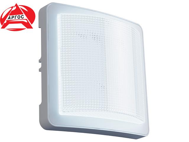 Светильник светодиодный диммируемый ДБП Эконом-ЖКХ LED, 6Вт, 670Лм, CRI80, с автоматическим уменьшением яркости на 75% в тишине, антивандальный с защитой от краж, IP20, 5000К фото 2