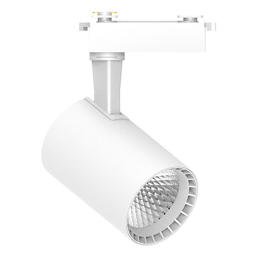 Светильник светодиодный трековый на шинопровод ДПО-18w 4000К 1440Лм белый Feron.ONE фото 1