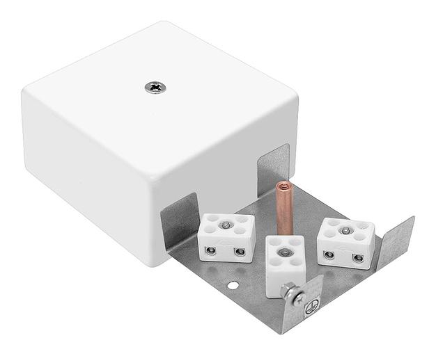 Коробка монтажная огнестойкая КМ-О(6к) - IP41 72х72 фото 1