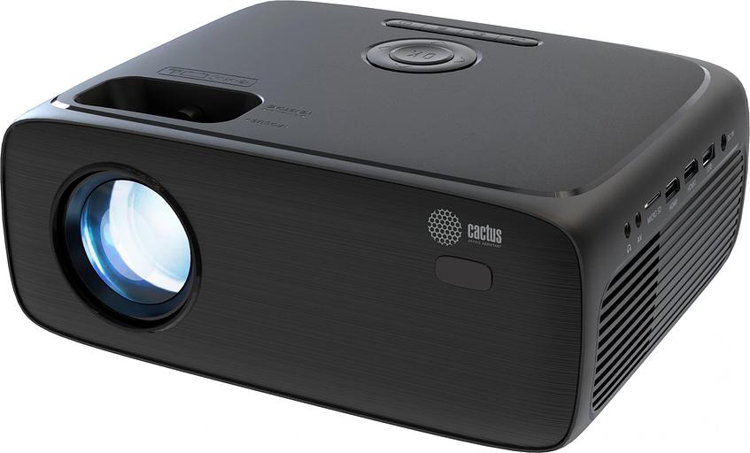Проектор Cactus CS-PRM.07B.Full HD LCD 3200Lm LS 320Lm ANSI (1920x1080) 1500:1 ресурс лампы:30000часов 1xUSB typeA 3xHDMI 1.5кг фото 1