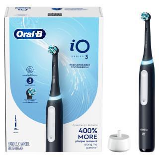 Электрическая зубная щетка IO3 MATT BLACK ORAL-B фото 1