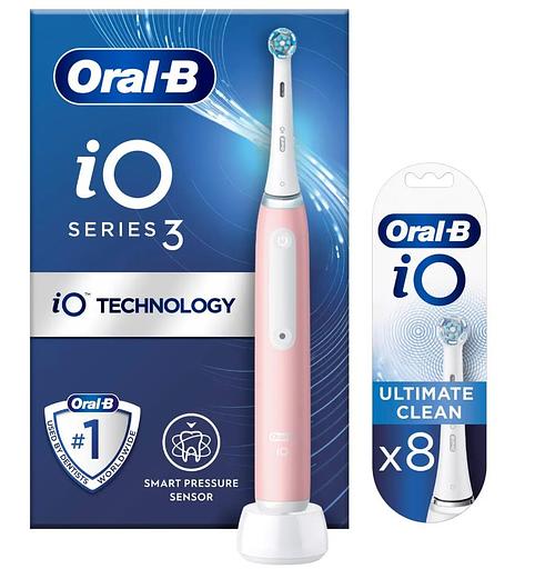 Электрическая зубная щетка IO3 BRUSH PINK ORAL-B фото 1