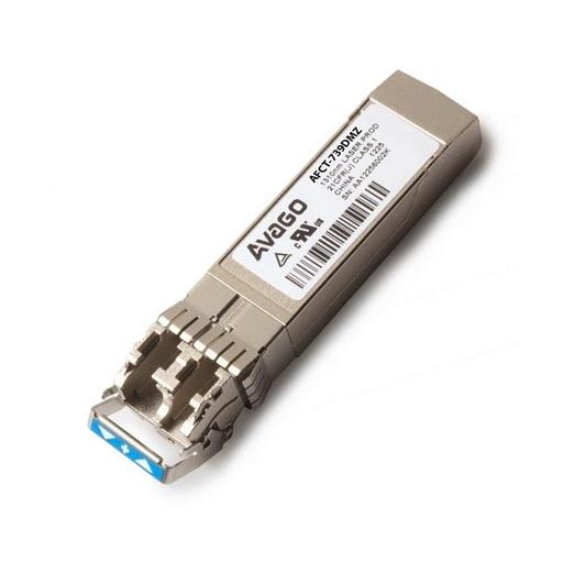 Волоконно-оптический приемопередатчик Avago AFCT-739DMZ Transceiver 10G (10G/1.25 GBd Ethernet), SFP+, LC SM LX 10 km, 1310nm DFB laser, (0C...70C), Foxconn Avago {10} фото 1