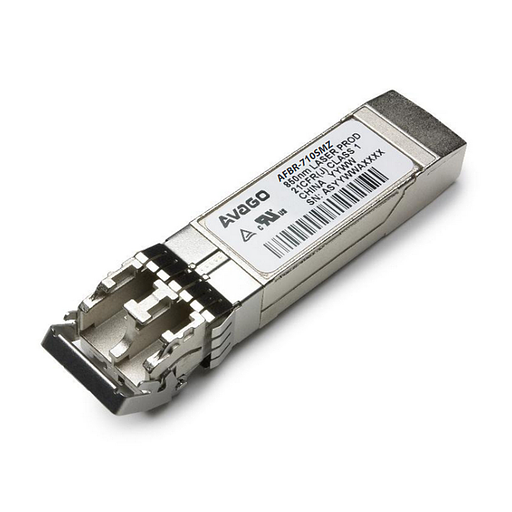 Волоконно-оптический приемопередатчик Avago AFBR-710SMZ Transceiver 10G (10.3125 GBd Ethernet), SFP+, LC MM 400m, 850nm VCSEL laser, bail de-latch, Foxconn Avago {100} фото 1