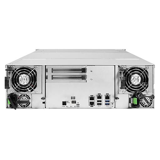 Сетевой накопитель Infortrend GSi 5016GU-F 3U/16bay, single controller system including 1xIntel Xeon E-2278GE CPU, 2x8GB memory, 1x12Gb/s SAS EXP ports, 4x1GbE LAN ports, 2xGraphic card slots, 2x(PSU+FAN Module), 16xHDD trays and 1xRackmount kit фото 2