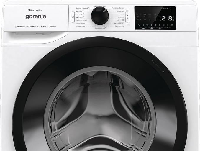 Стиральная машина Gorenje WPNEI94A1SWIFI/C класс: A+++ загр.фронтальная макс.:9кг белый фото 8