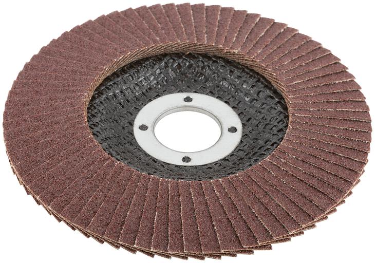 Круг лепестковый торцевой GREATFLEX (72 лепестка) 125 х 22.2 мм, Р80 фото 5