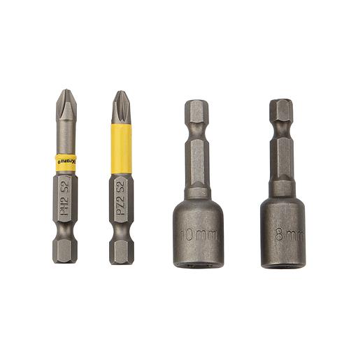 Набор бит и торцевых головок на шуруповерт фото 1