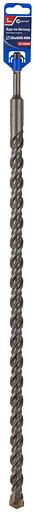 Бур по бетону, Profi, двойная резьба, SDS-Plus, 20 х 600 мм фото 2