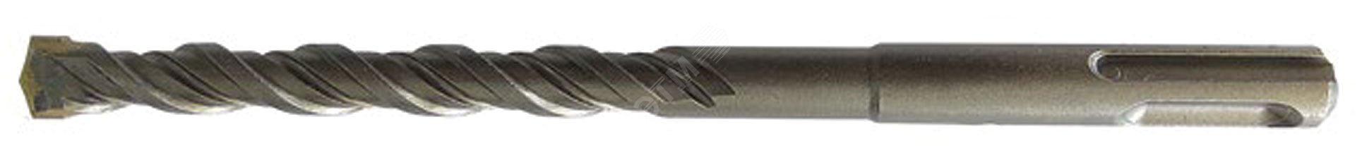 Бур по бетону, Profi, двойная резьба, SDS-Plus, 14 х 1000 мм фото 1
