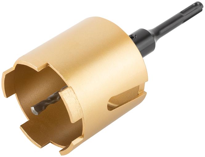 Коронка кольцевая по бетону алмазная безударная в сборе 82 мм фото 2