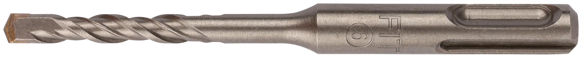 Бур по бетону SDS PLUS ''Профи'' с двойной резьбой 6 х 110 мм фото 1