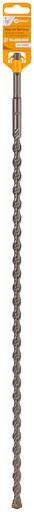 Бур по бетону, Profi Plus - двойная спираль, три пылеотводящие кромки, 14 x 600 мм фото 2