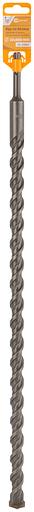 Бур по бетону, Profi Plus - двойная спираль, три пылеотводящие кромки, 22 x 600 мм фото 2