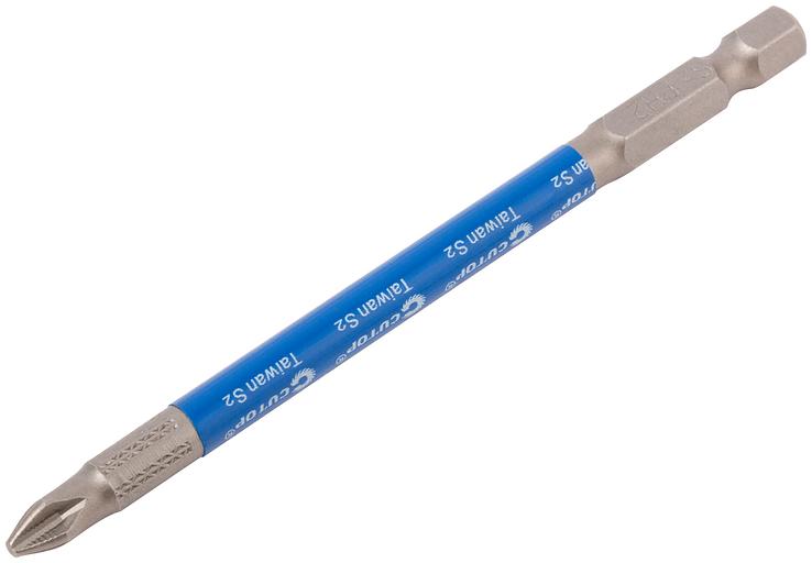 Биты стальные, 2 шт, Profi, PH2, 100 мм фото 2