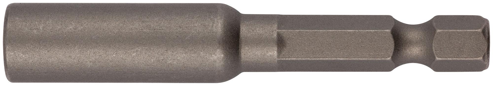 Адаптер для бит, магнитный фиксатор, цельнометаллический CrV сталь 60 мм фото 1