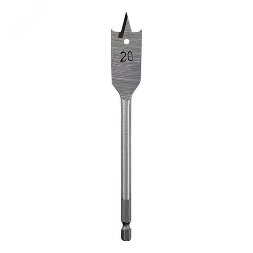 Сверло перовое по дереву 28х152 мм фото 1