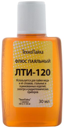 Флюс ЛТИ-120 (классический активный флюс), 30 мл фото 1