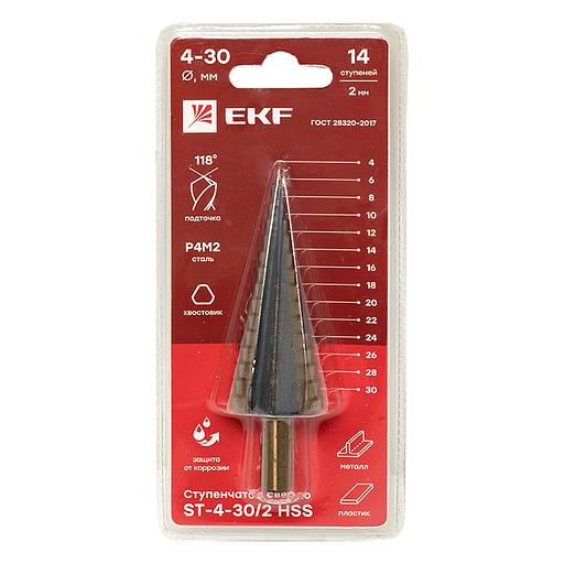 Cверло ступенчатое HSS (14 ступ.) фото 3