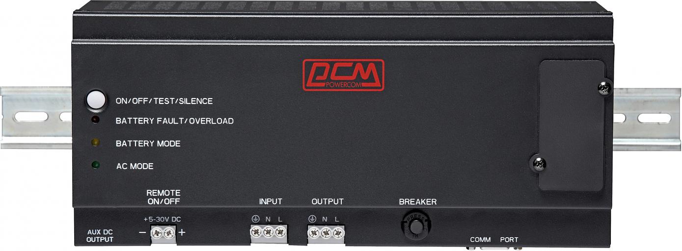 Источник бесперебойного питания Powercom DRU-500 300Вт 500ВА черный Gen 2 фото 1