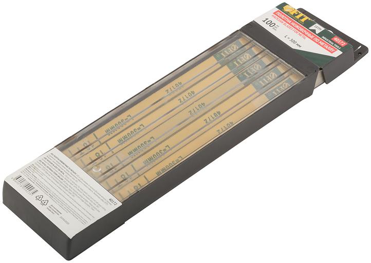 Полотно ножовочное по металлу, легированная сталь, 20 Cr, 300 мм (18 TPI) фото 2