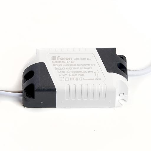 Светильник светодиодный ДВО-12w 4000K 960Лм slim белый фото 5