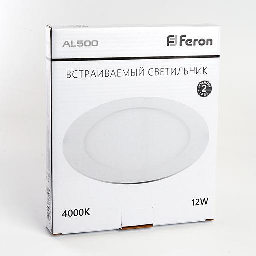 Светильник светодиодный ДВО-12w 4000K 960Лм slim белый фото 7