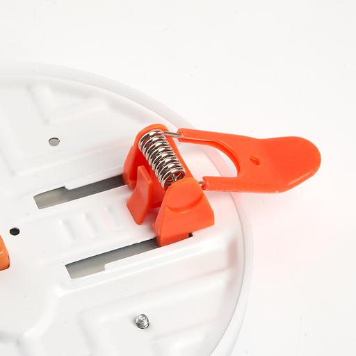 Светильник светодиодный ДВО-12w 6400К 1200Лм slim белый с регулируемым монтажным диаметром (до 90мм) фото 4