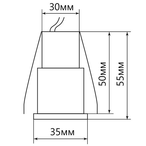 Светильник светодиодный ДВО-15w 6400К 1050Лм slim белый фото 4