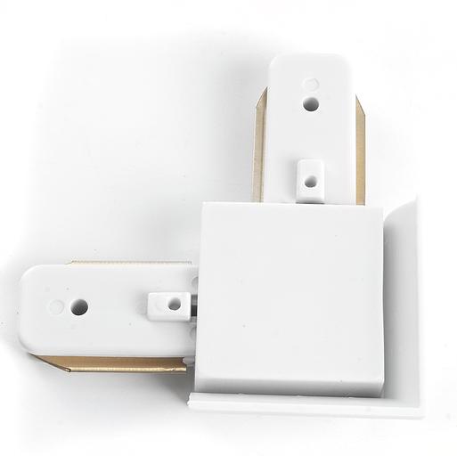 Коннектор угловой белый для шинопровода фото 4