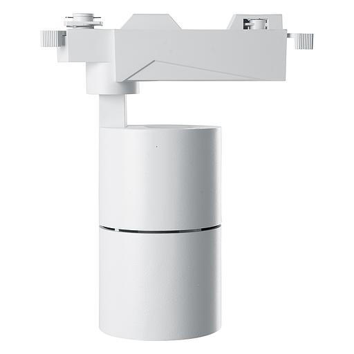 Светильник светодиодный трековый на шинопровод ДПО-20w 4000К 1800Лм белый фото 3