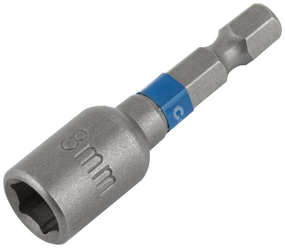 Набор бит с торцевыми магнитными головками 8 мм, 2 шт, Profi, 48 мм фото 2